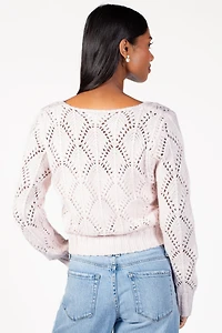 Naomi Pointelle Cardigan