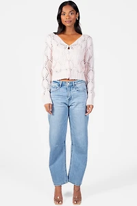Naomi Pointelle Cardigan