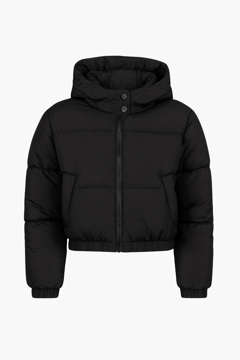 Zara Hooded Puffer Jacket