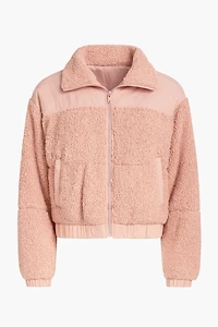 Fluffy Clouds Teddy Puffer Jacket