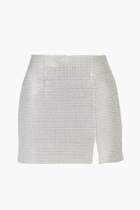 Talia Rhinestone Mini Skirt