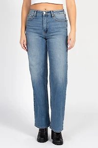 Just Black Denim® Full Length Straight Jeans