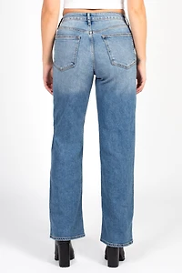 Just Black Denim® Full Length Straight Jeans