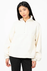 Cuddle Up Half Zip Fleece Jacket