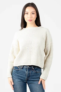 Emara Textured Knit Sweater