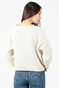 Emara Textured Knit Sweater