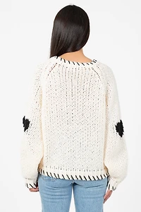 John + Jenn® Declan Heart Stitch Sweater