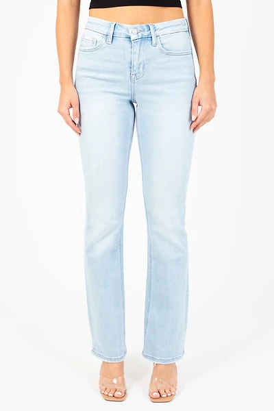 Flying Monkey® Seamless Raw Hem Bootcut Jean