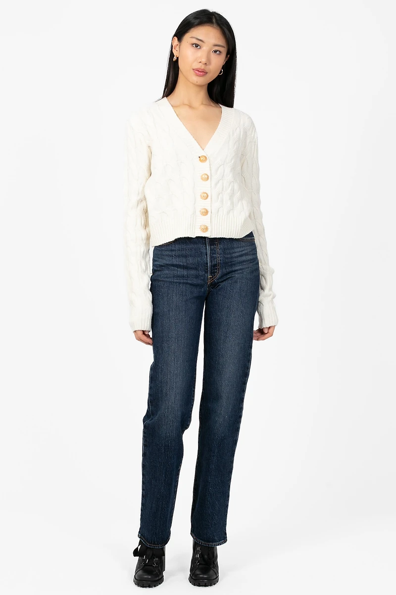 Tamara Cable Knit Cardigan