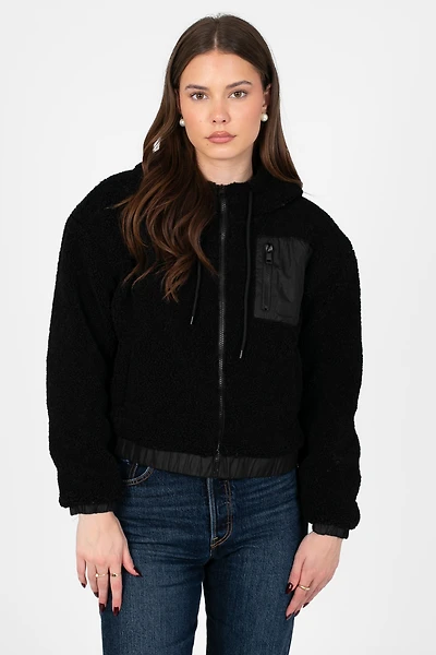 Aspen Sherpa Crop Jacket