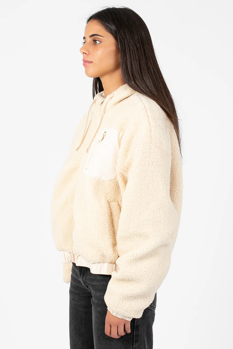 Aspen Sherpa Crop Jacket