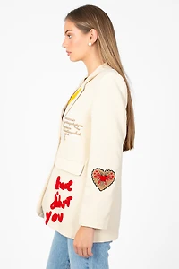 Girl Gang Patchwork Blazer
