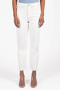Just USA Hem Detail Straight Jeans