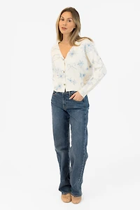 Lyla + Luxe® Kailiebow Cardigan
