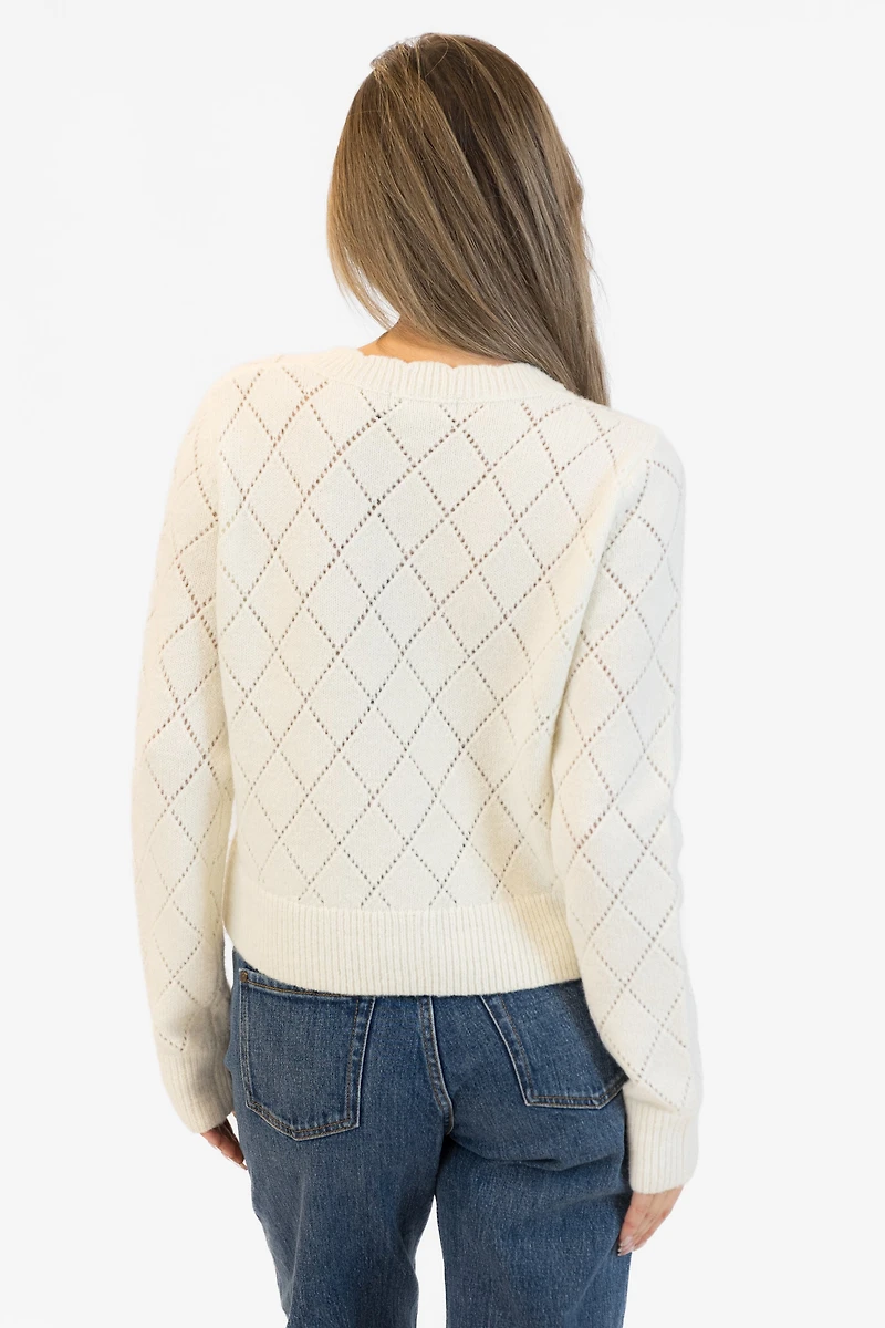 Lyla + Luxe® Lacey Rose Cardigan