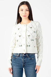 Lyla + Luxe® Lacey Rose Cardigan