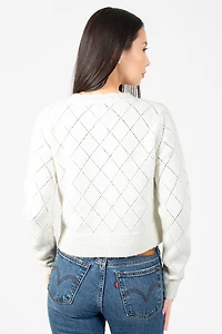 Lyla + Luxe® Lacey Rose Cardigan