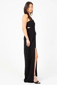 Haven Strapless Split Leg Jumpsuit