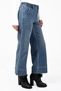Lovervet® Utility Wide Leg Jeans