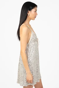 Please Sequin Mini Dress