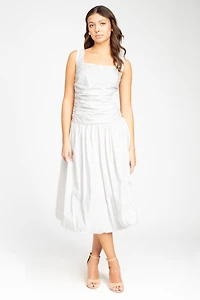 Clarabelle Bubble Hem Midi Dress