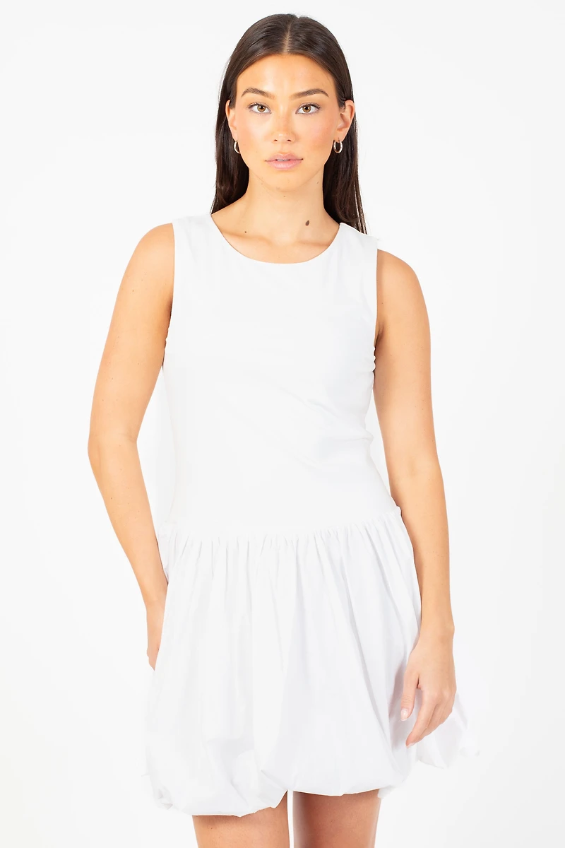 Lini Balloon Hem Mini Dress
