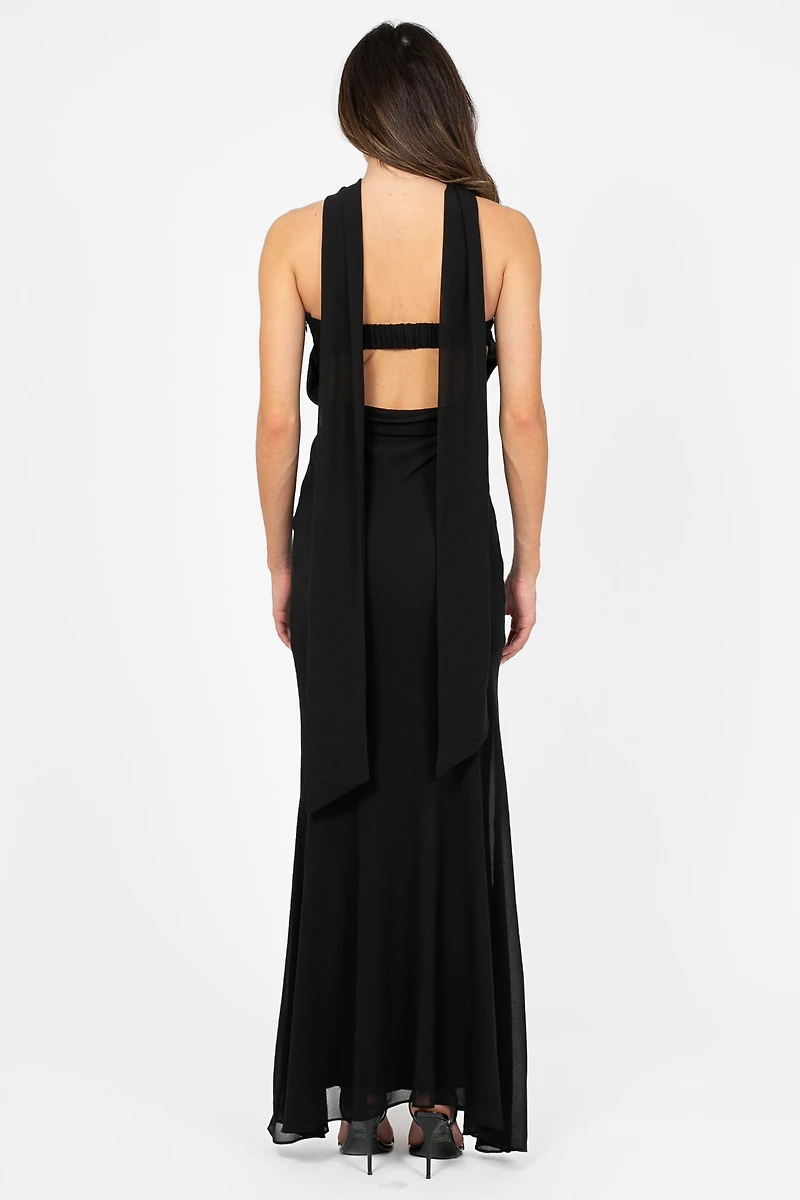 Sloane Scarf Maxi Dress