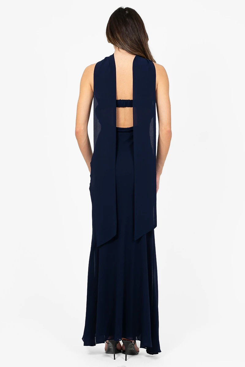 Sloane Scarf Maxi Dress