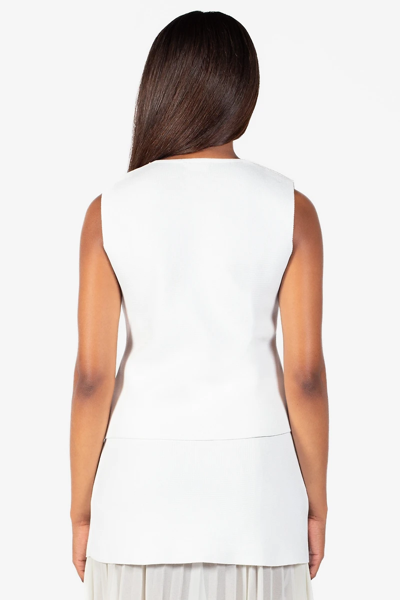 Saylor Button Vest Cardigan