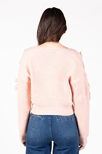 Helena Bow Knit Cardigan