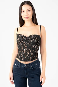 Brooklyn Lace Corset Top