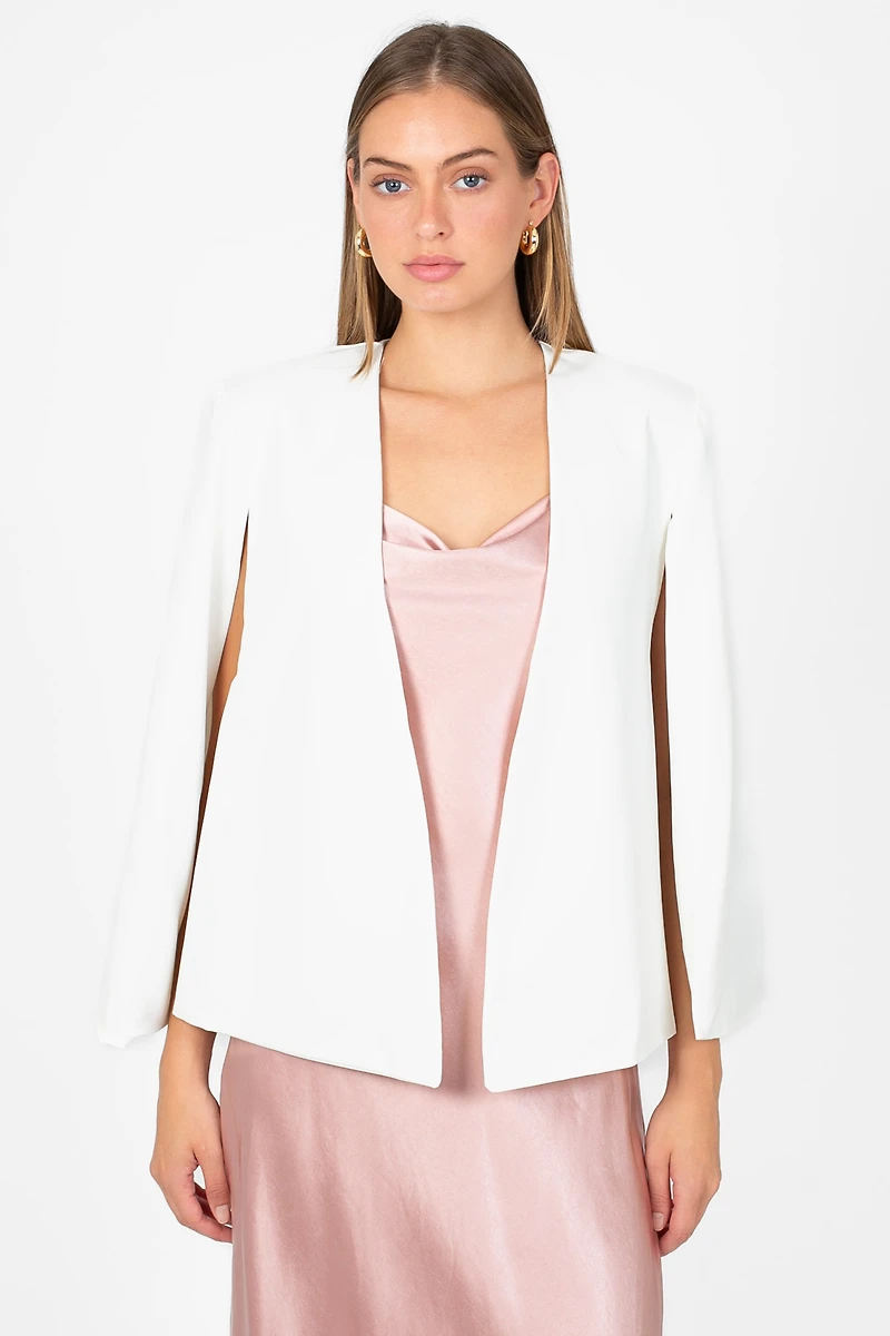 Risa Open Cape Blazer