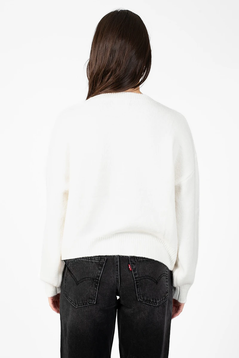 Bella Bow Beaded Sweater