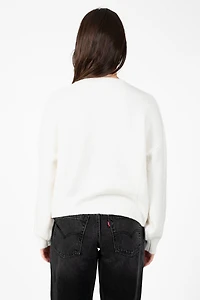 Bella Bow Beaded Sweater