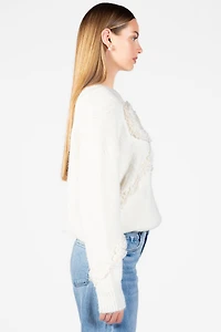 Kara Ruffle Bow Sweater