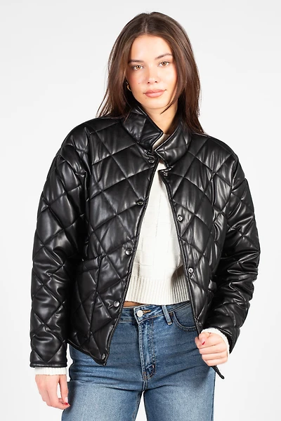 Z Supply® Heritage Faux Leather Jacket