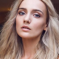 Hinged 14KT White Gold Septum Ring Clicker Hoop with 3 White CZ Marquise Crystals