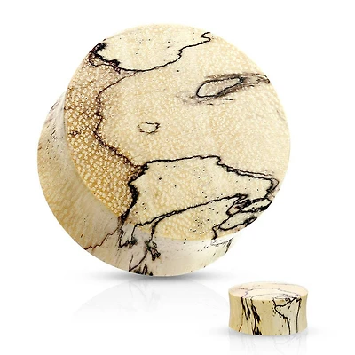 Organic Natural Tamarind Wood Double Flared Flesh Ear Gauges Spacers Plugs