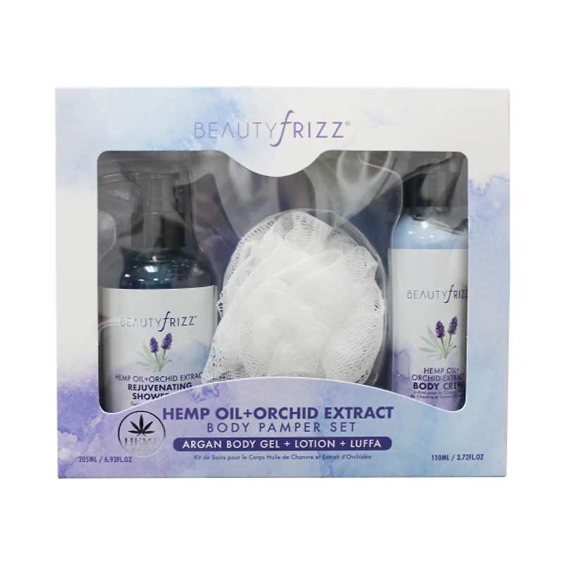 Hemp Oil + Orchid Extract Body Pamper Set