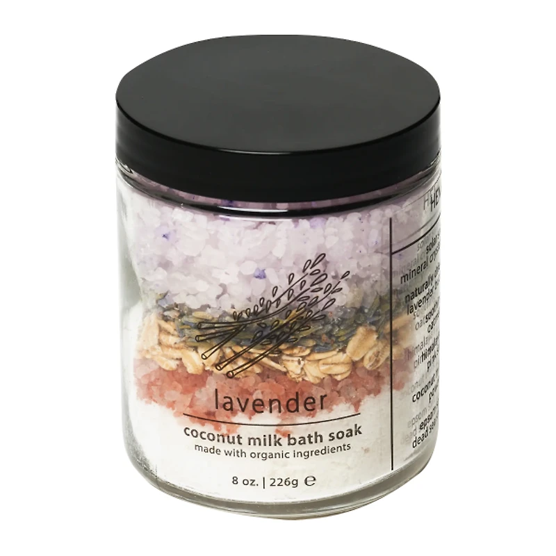 Lavender Coconut Milk Bath Soak