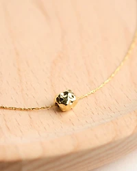 16K Plated Rock Necklace
