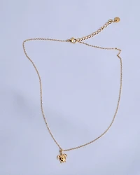 18K Plated Sea Turtle Necklace