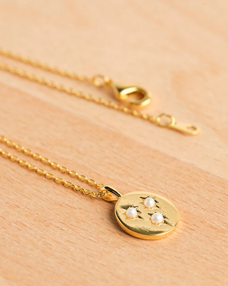 18K Plated Forever Necklace