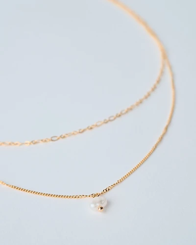 16K Plated Sabrina Necklace