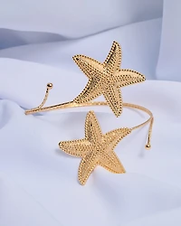 16K Plated 2 Estrellas Armband