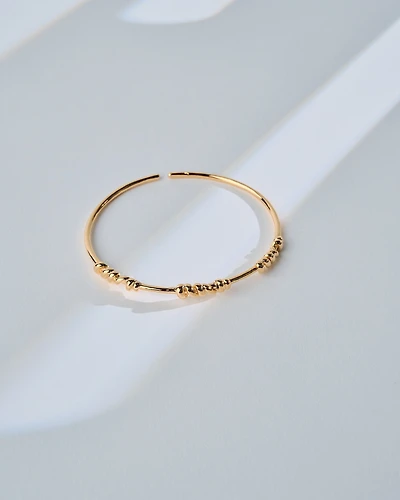 16K Plated Wrapped Cuff