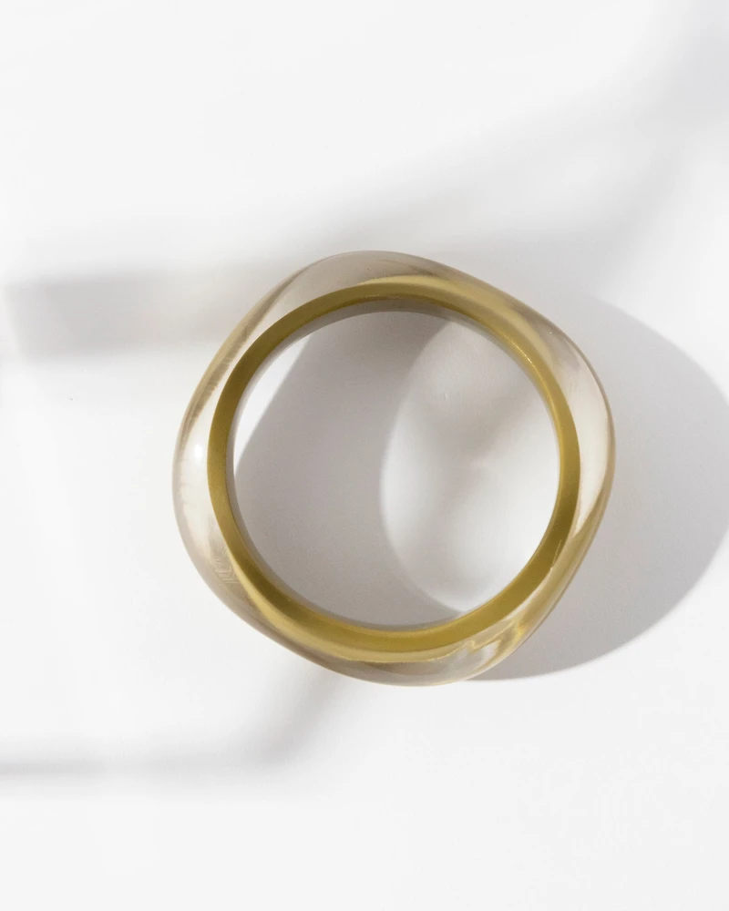 Wavy Resin Bangle