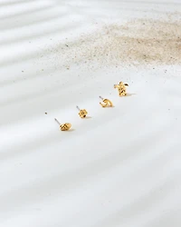 16K Plated Marea Studs Set