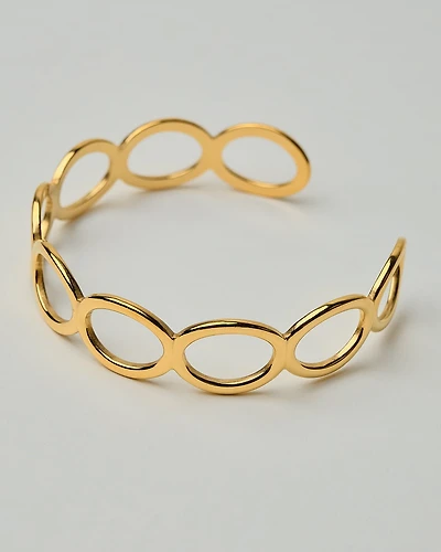 18K Plated Vilar Cuff