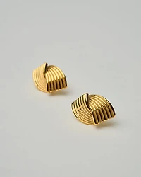 18K Plated Lezy Earrings